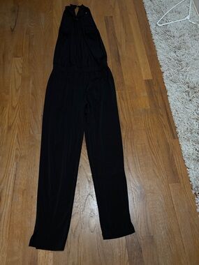 Classic Black Halter Jumpsuit